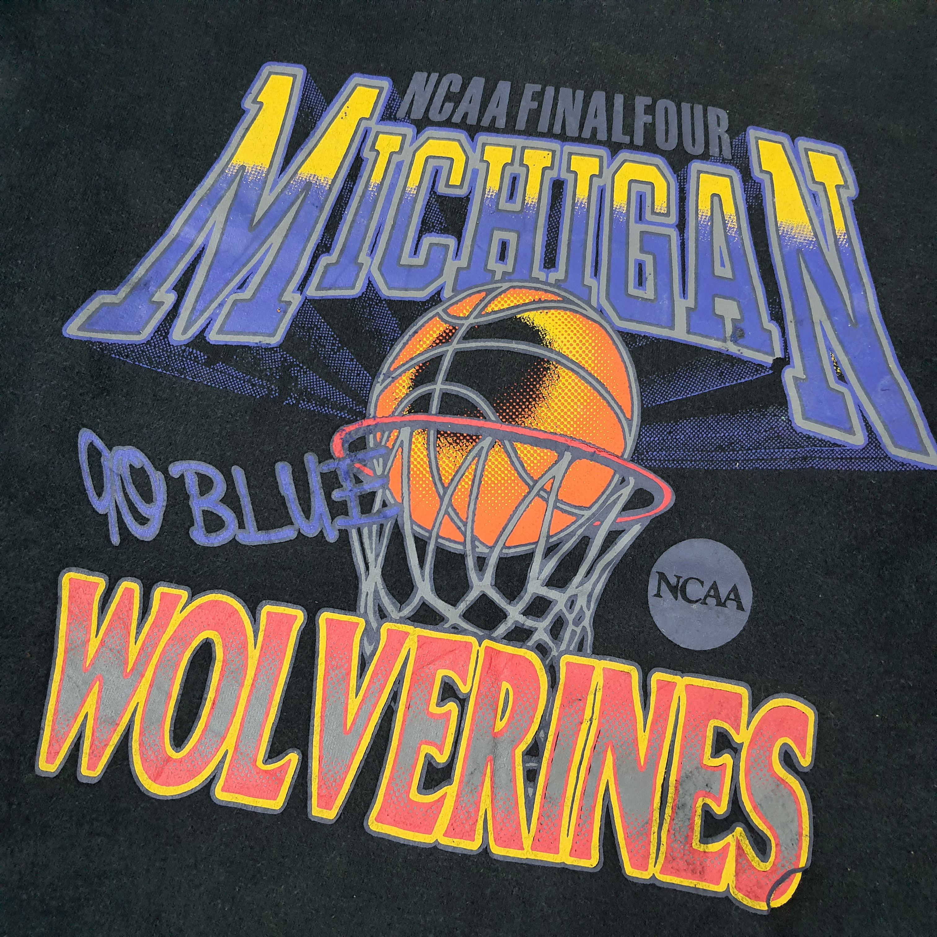 NCAA Vintage NCAA Michigan Wolverines Sweatshirt C261N21 Size US L / EU 52-54 / 3 - 2 Thumbnail