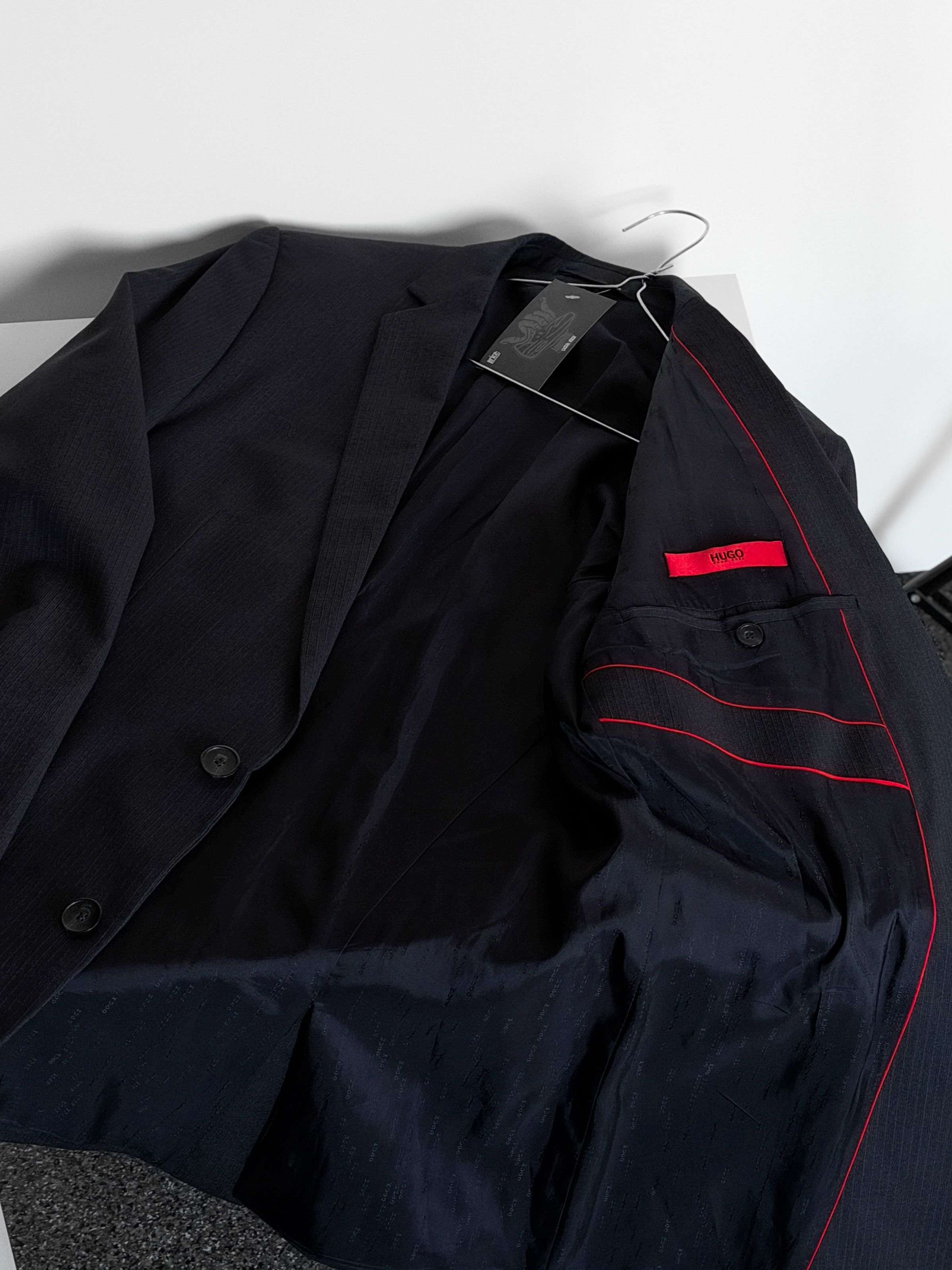 Hugo Boss HUGO BOSS Red Label Navy Blazer Suit Jacket Size 40L - 8 Thumbnail