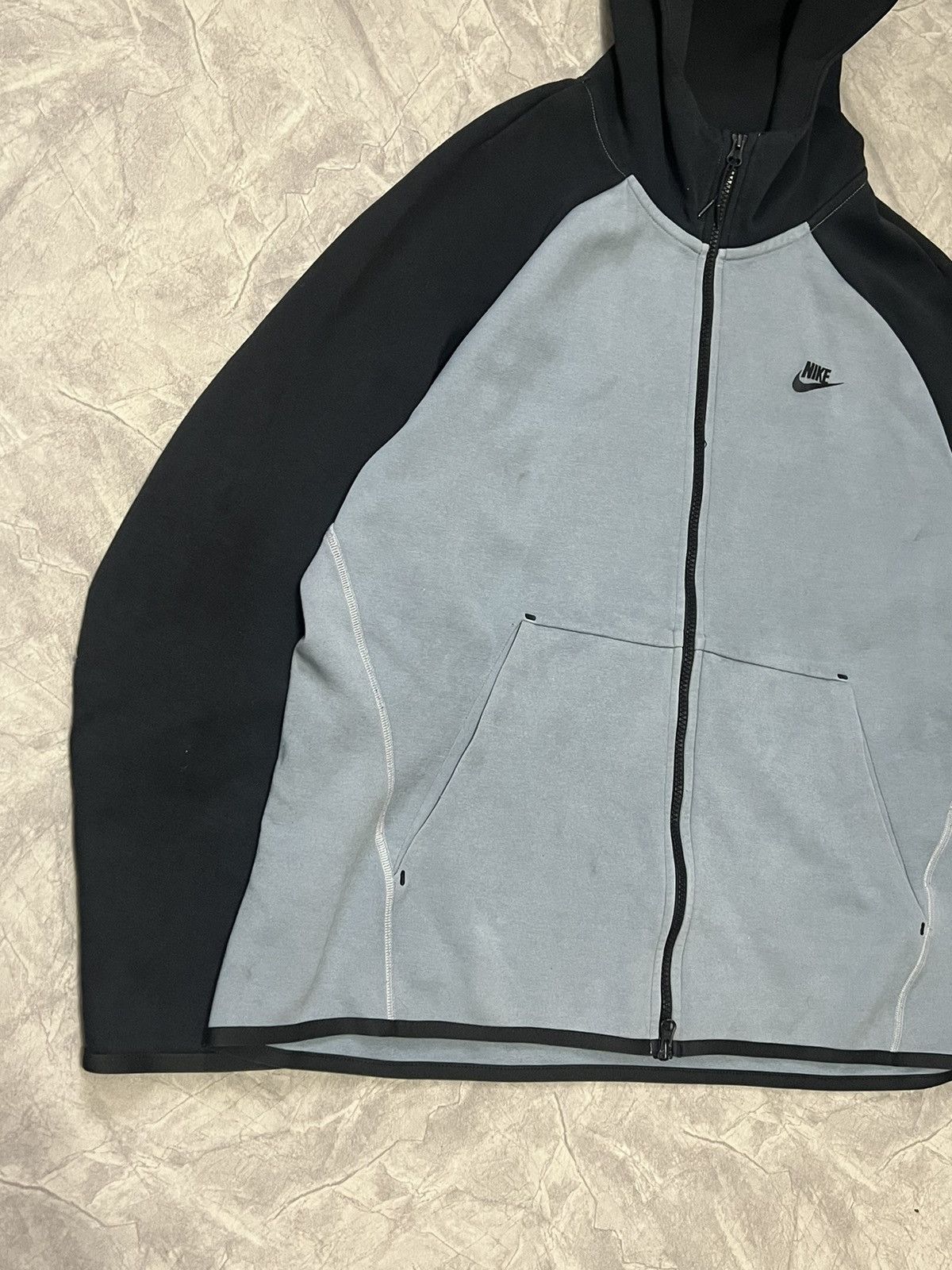 Nike Nike Tech-Fleece Zip Hoodie Streetwear Logo Swoosh Rare Size US XL / EU 56 / 4 - 2 Thumbnail