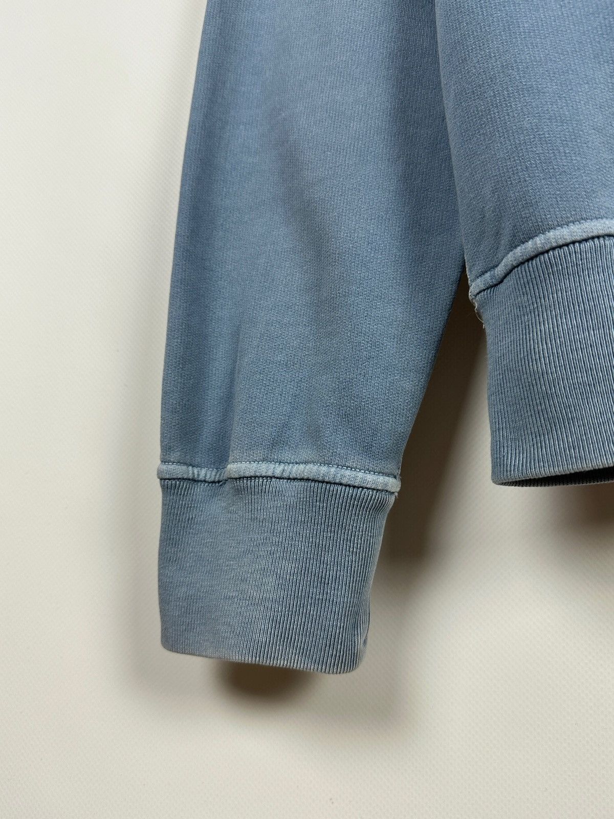 Stone Island Stone Island Custom Garment Dyed Blue Sweatshirt Size US L / EU 52-54 / 3 - 14 Thumbnail