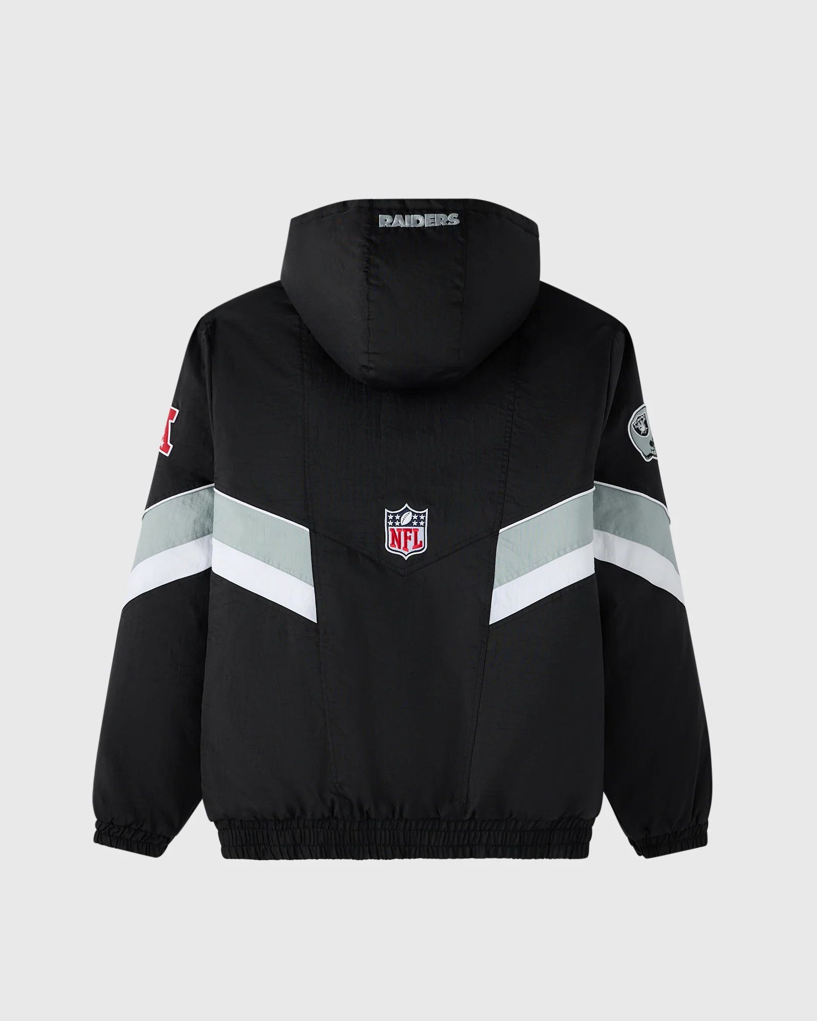 Drake OVO x NFL LAS VEGAS RAIDERS STARTER SIDELINE PUFFER JACKET Size US XL / EU 56 / 4 - 5 Thumbnail
