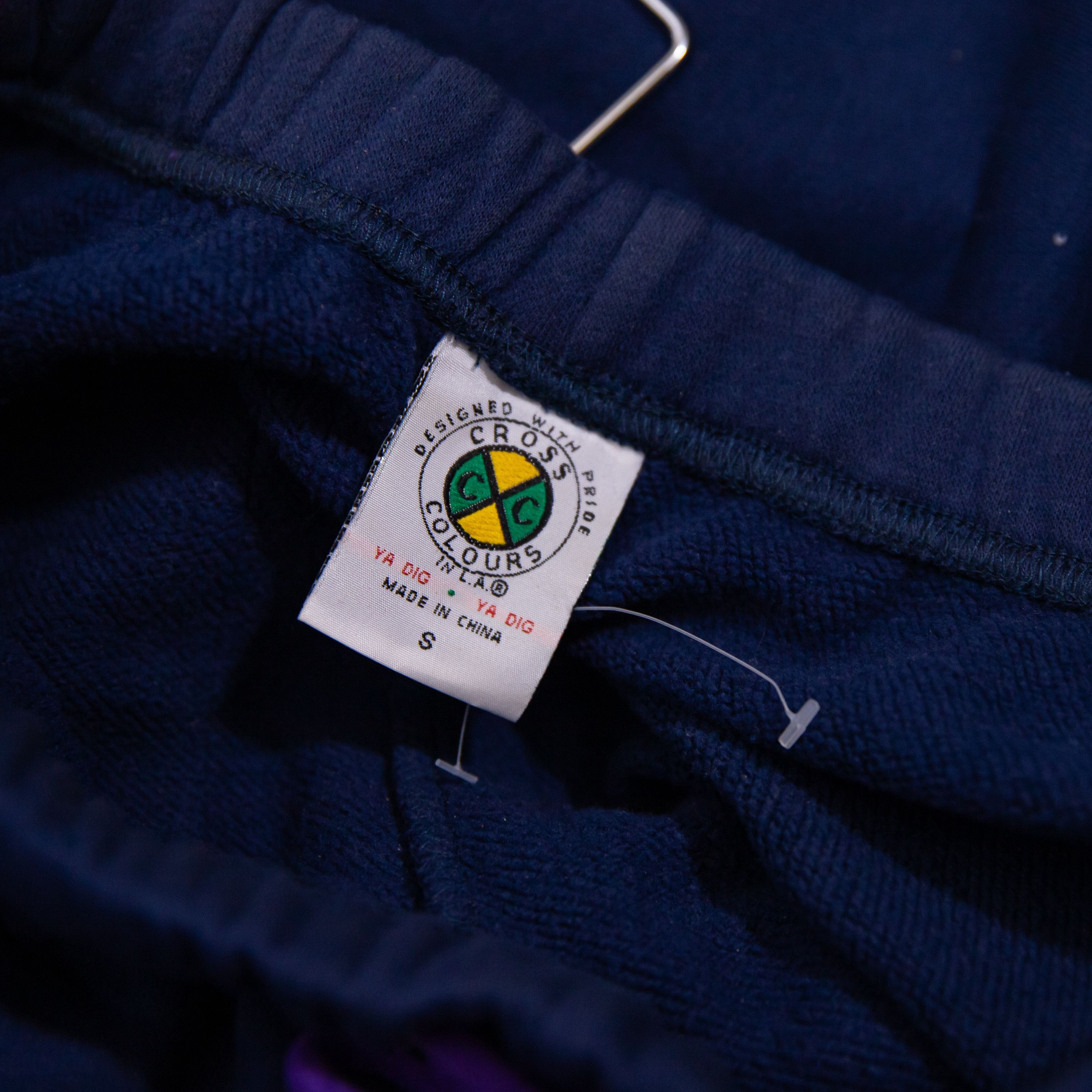 Cross Colours Cross Colours Stripe Cotton Blend Fleece Size 27" / US 4 / IT 40 - 2 Thumbnail
