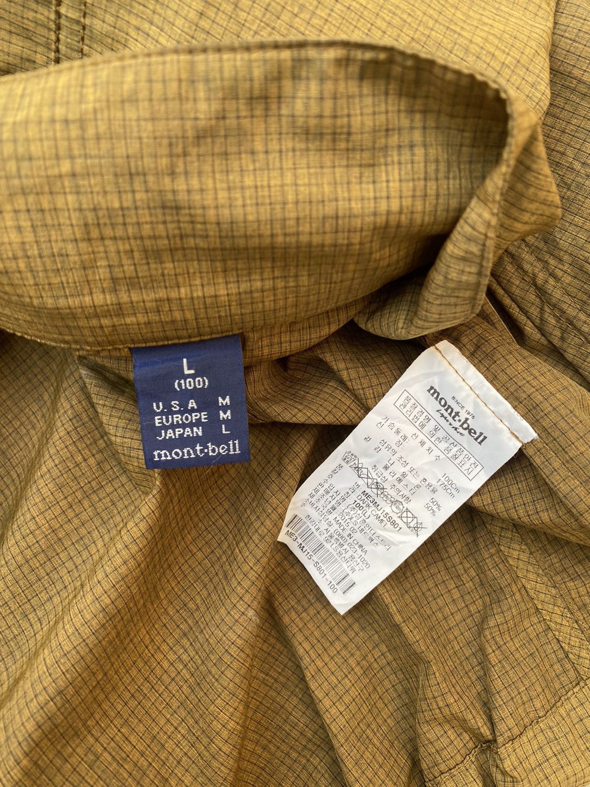 Montbell Montbell Pocket Jacket Size US L / EU 52-54 / 3 - 7 Thumbnail