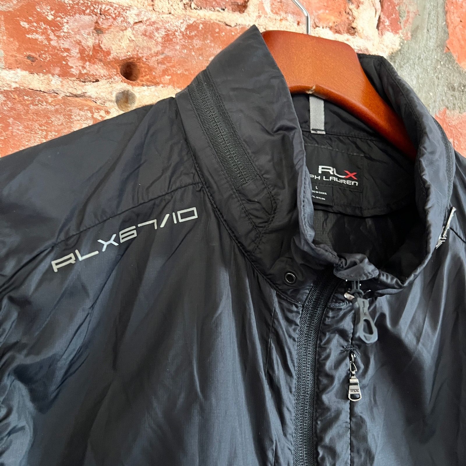 RLX Ralph Lauren Polo RLX Ralph Lauren Men's Black Full Zip Vest L 21x26 Size US L / EU 52-54 / 3 - 5 Thumbnail