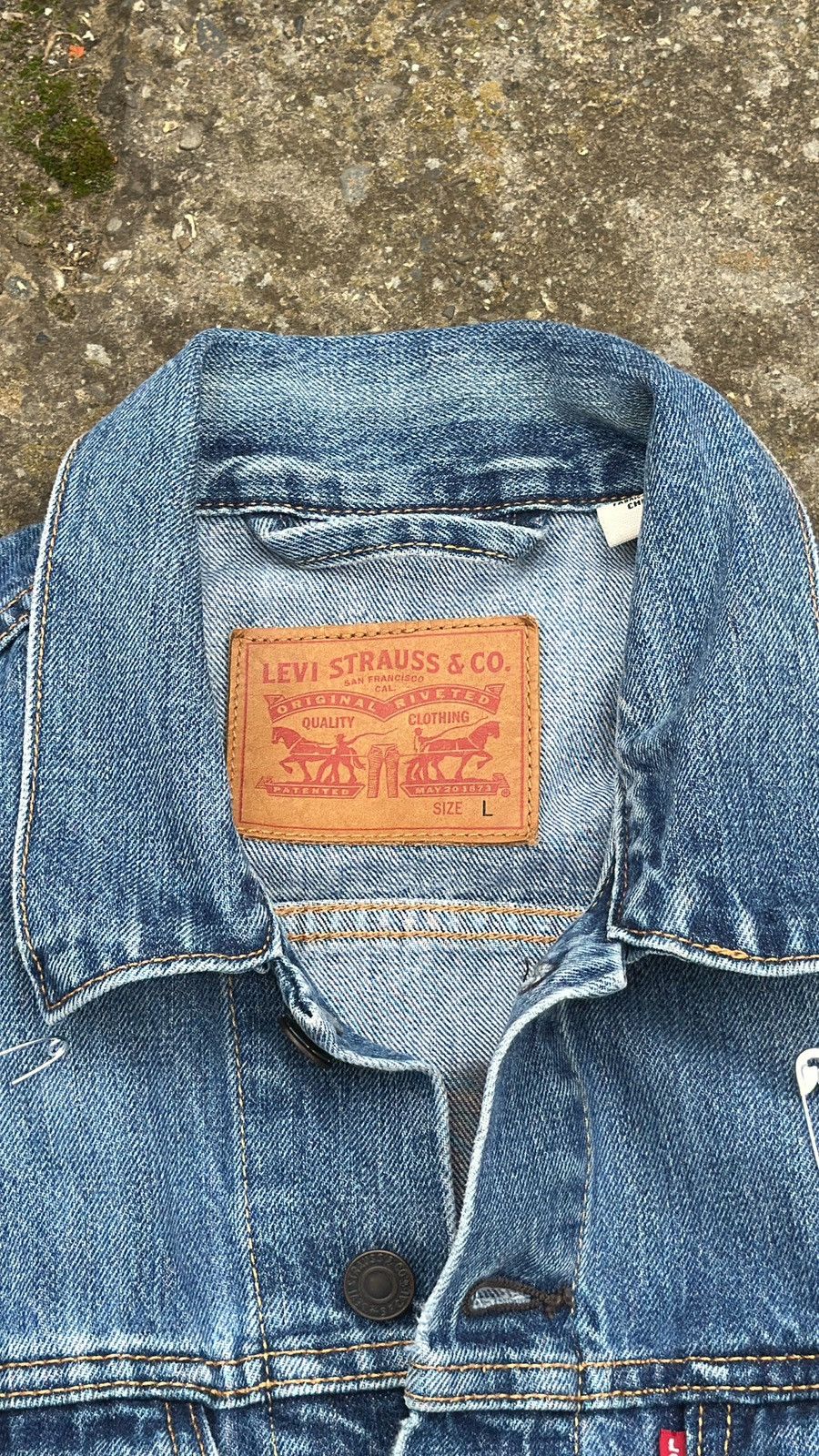 Japanese Brand × Levi's Crazy Vintage Custom Levis Denim Jacket Size US L / EU 52-54 / 3 - 4 Thumbnail