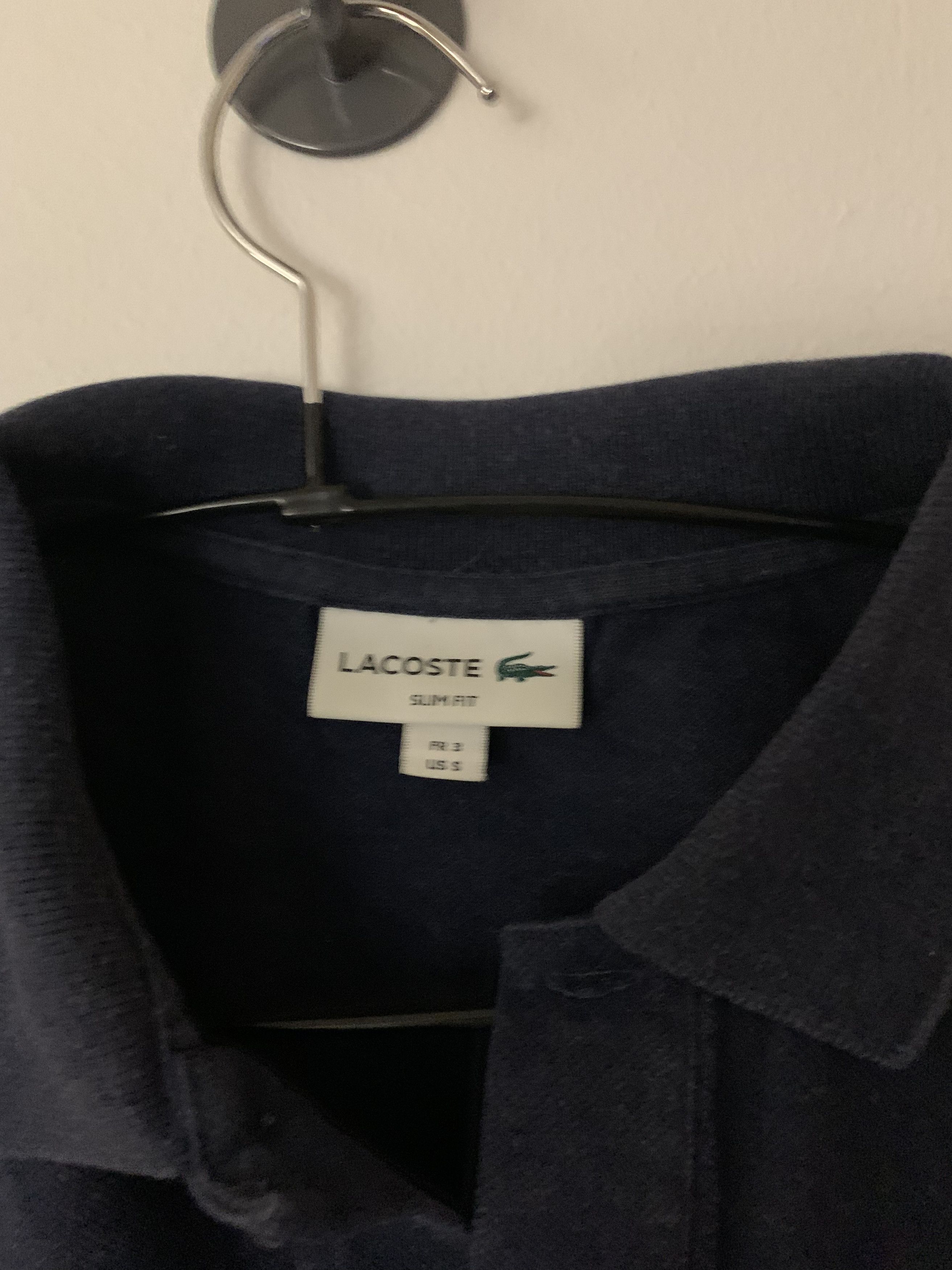 Lacoste Lacoste Navy Polo Shirt Size US S / EU 44-46 / 1 - 2 Thumbnail
