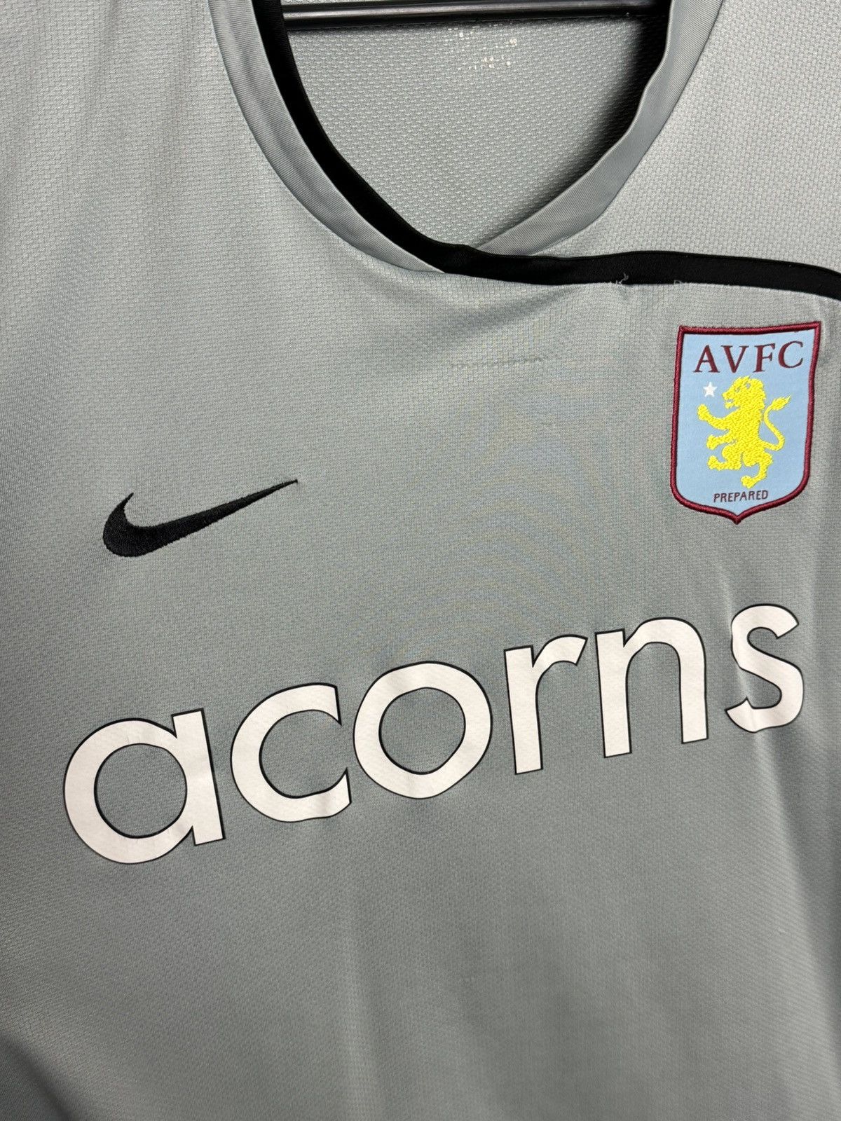 Nike Aston Villa 08/09 Goalkeeper Football Long Sleeve Jersey Size US XXL / EU 58 / 5 - 3 Thumbnail