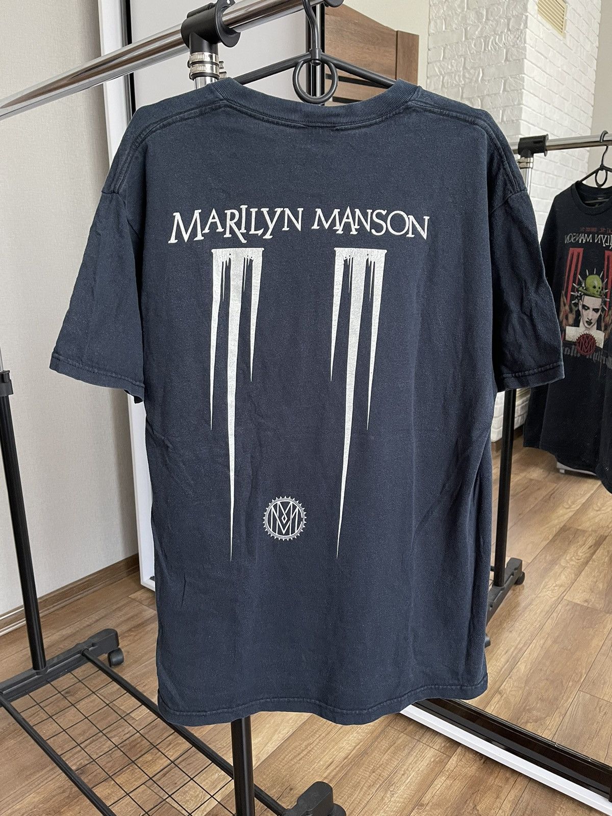 Band Tees 2007 Marilyn Manson Vintage Eat Me Drink Me Band T-Shirt Tee Size US L / EU 52-54 / 3 - 6 Thumbnail