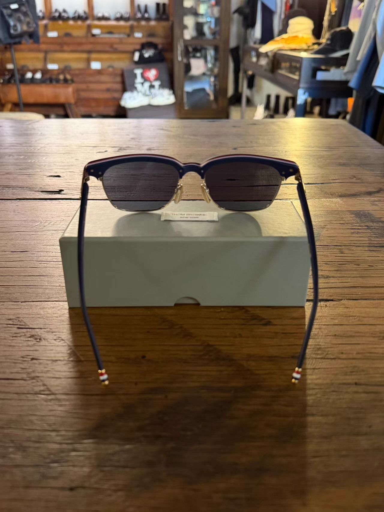 Thom Browne Thom Browne matte black frame sunglasses. Ｑ25 Size ONE SIZE - 6 Thumbnail