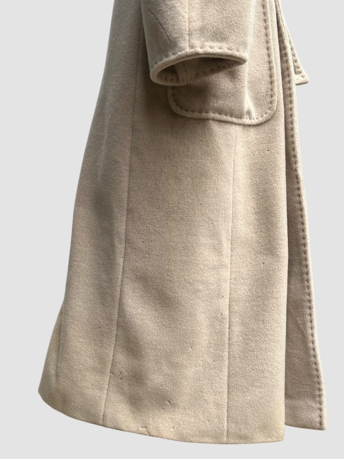 Max Mara Max Mara Double Breasted Cashmere Blend Hooded Coat Size XS / US 0-2 / IT 36-38 - 10 Thumbnail