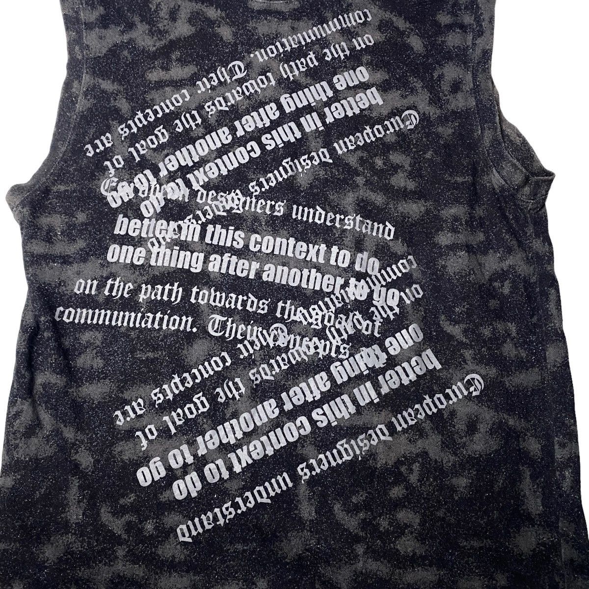 If Six Was Nine × KMRii × Le Grande Bleu (L.G.B.) 2000's Bonnie Scot Poem Tanktop Size US M / EU 48-50 / 2 - 3 Thumbnail
