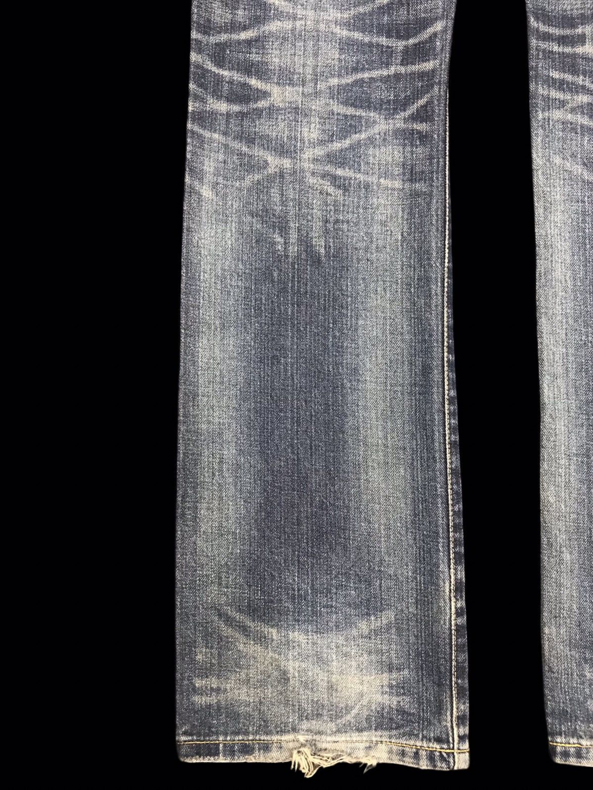 Edwin 💥90s Style💥EDWIN 403 REGULAR CRAZY FADES DENIM F403 Size US 32 / EU 48 - 15 Thumbnail