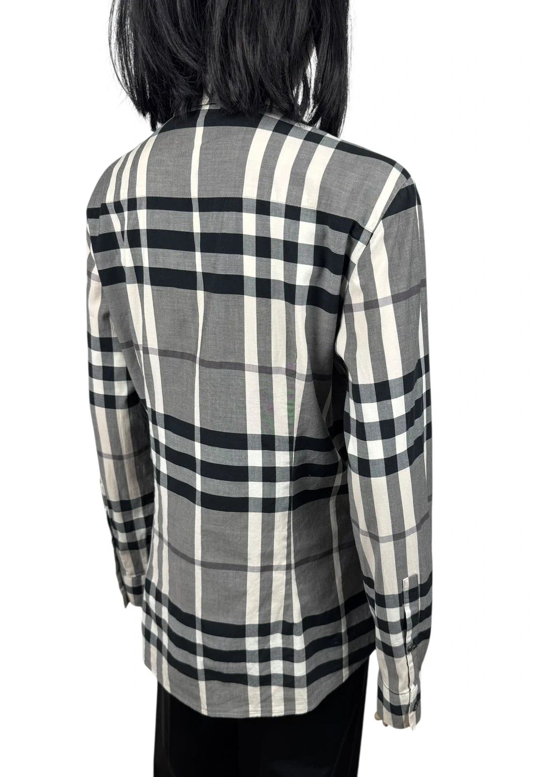 Burberry Burberry London Plaid Check Shirt size UK12 US10 Size M / US 6-8 / IT 42-44 - 8 Thumbnail