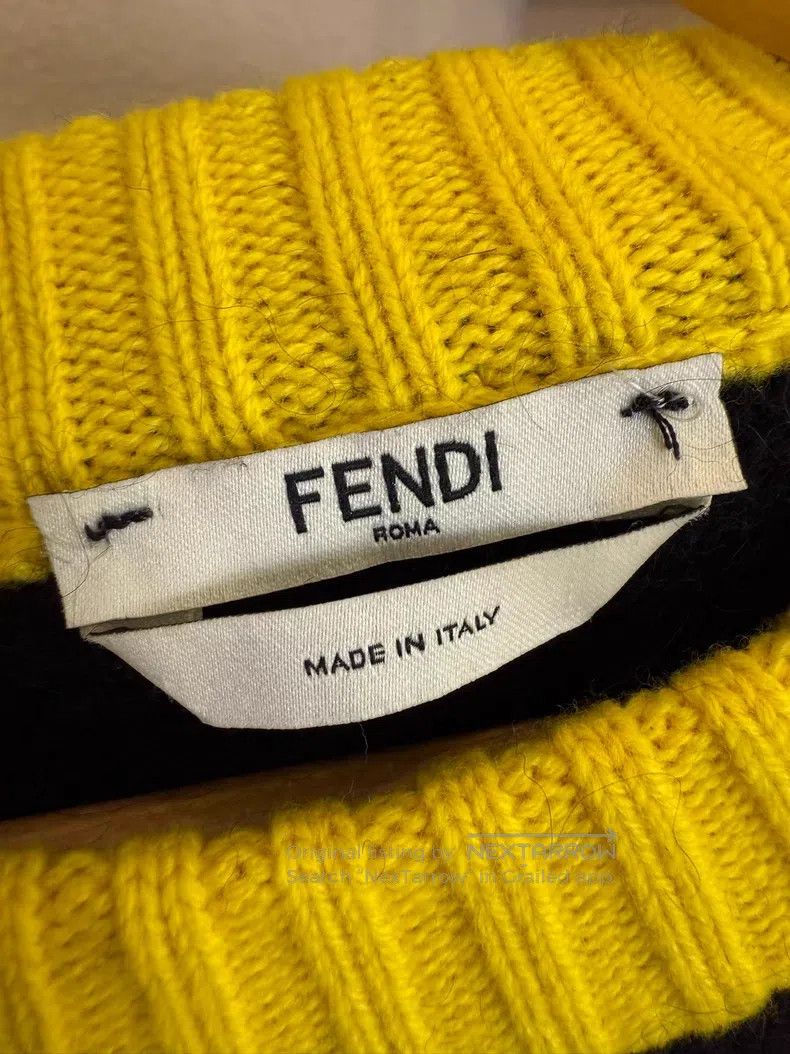 Fendi Fendi Sweater, Wool and Alpaca Blend Size XS / US 0-2 / IT 36-38 - 4 Thumbnail