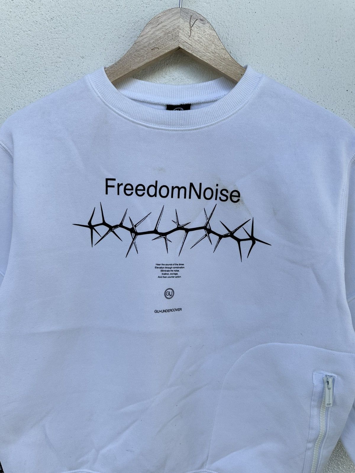 GU Gu X Undercover FreedomNoise Sweatshirt Size US M / EU 48-50 / 2 - 3 Thumbnail