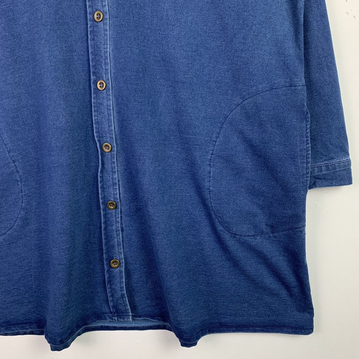 Japanese Brand × Vintage Vintage Japanese Brand Button Up Denim Jacket Size US XXL / EU 58 / 5 - 4 Thumbnail