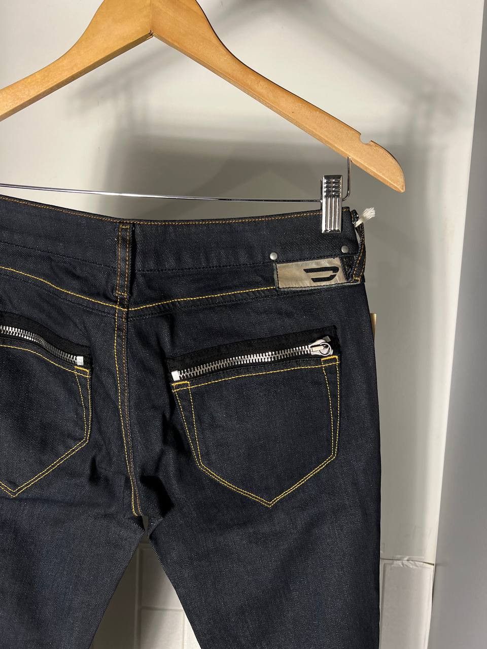 Diesel VINTAGE DIESEL INDUSTRY DENIM DIVISION DENIM SKINNY Y2K 90s Size 28" / US 6 / IT 42 - 12 Thumbnail