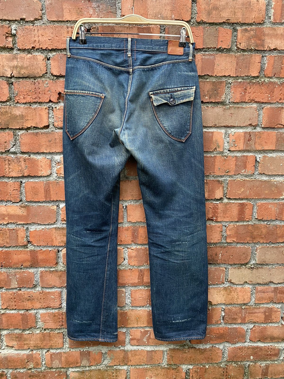 Japanese Brand × KURO × Vintage size 32x30 vintage KURO denime redline made in JAPAN Size US 32 / EU 48 - 2 Thumbnail