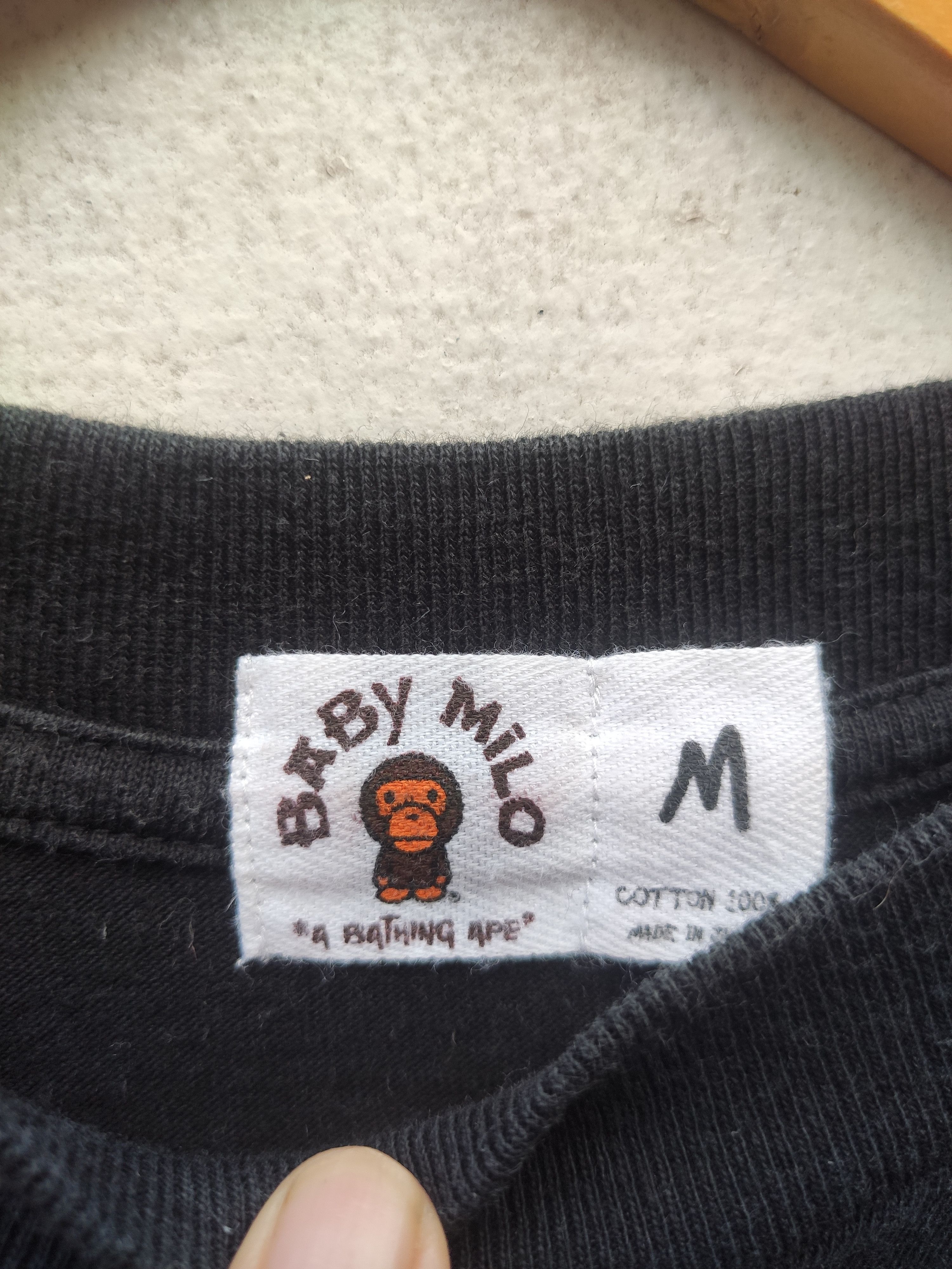 Bape A Bathing Ape t shirt Baby milo Size US M / EU 48-50 / 2 - 4 Thumbnail