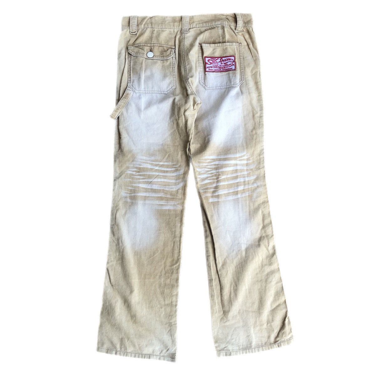 Japanese Brand SOUL FRANKY FADING BOOTCUT CORDUROY FLARED PANTS Size US 31 - 4 Thumbnail