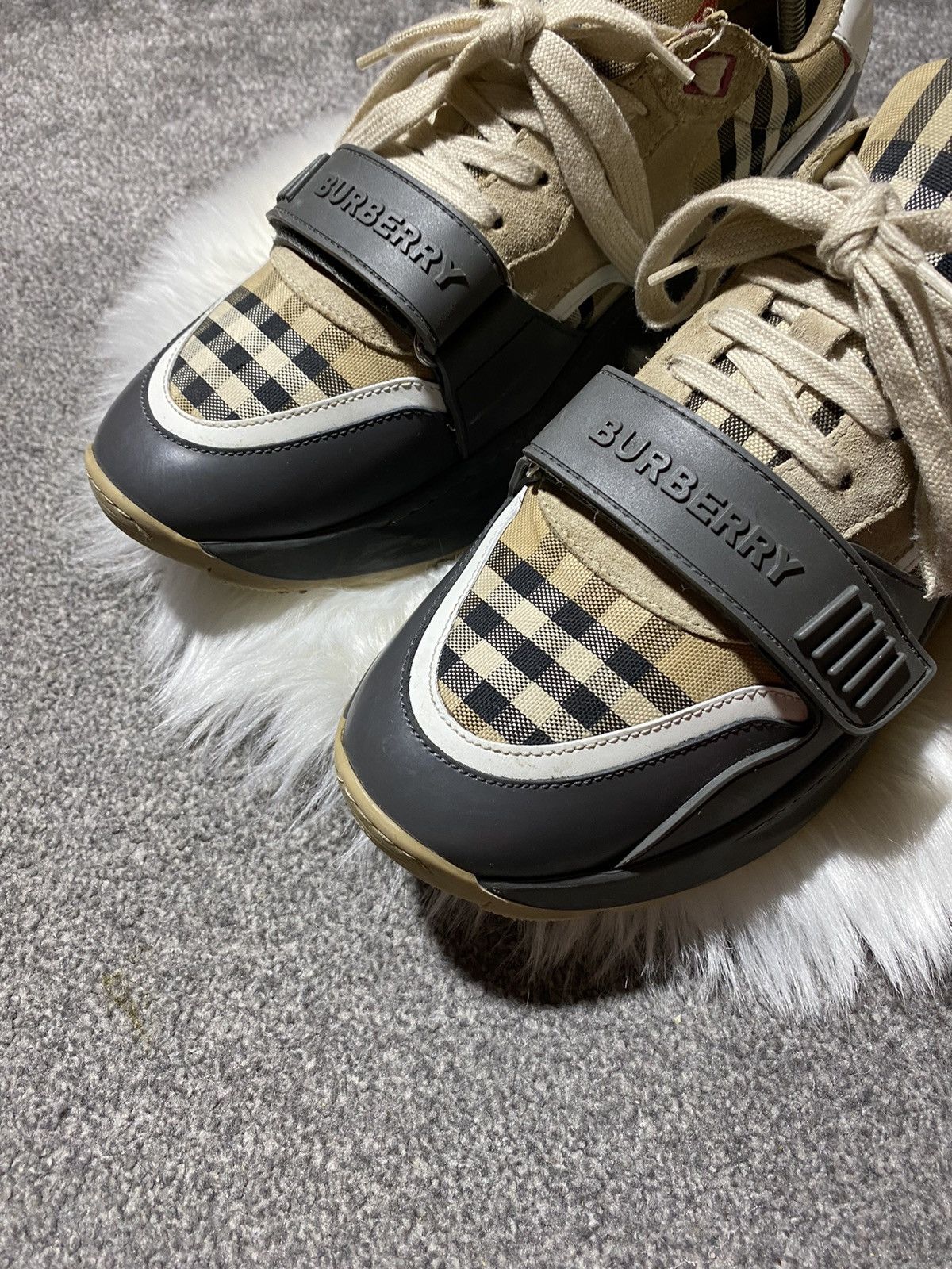 Burberry × Vintage Sneakers Burberry Ramsey vintage | Grailed