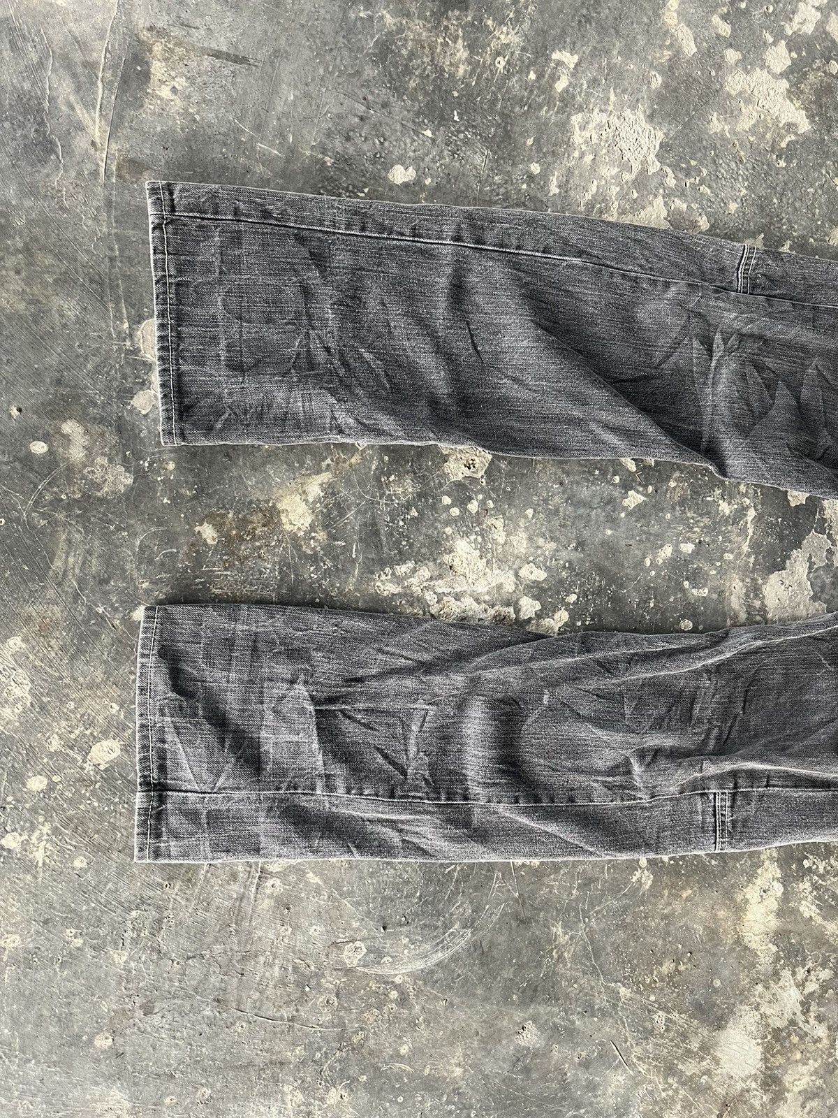 If Six Was Nine × Japanese Brand × Vintage Doublewaist Crazy Denim Size US 29 - 6 Thumbnail