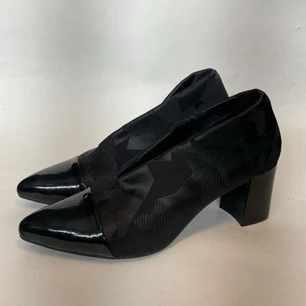 Other Impo Comfort Soft V-Throat CapToe Block Heel Pumps Women 11M Size US 11 / IT 41 - 13 Thumbnail