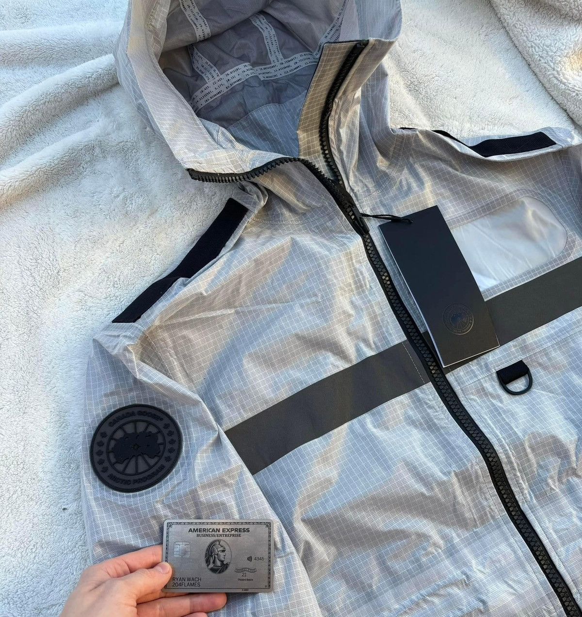 Canada Goose Canada Goose Static Grey Resolute Shell Jacket Size US S / EU 44-46 / 1 - 2 Thumbnail
