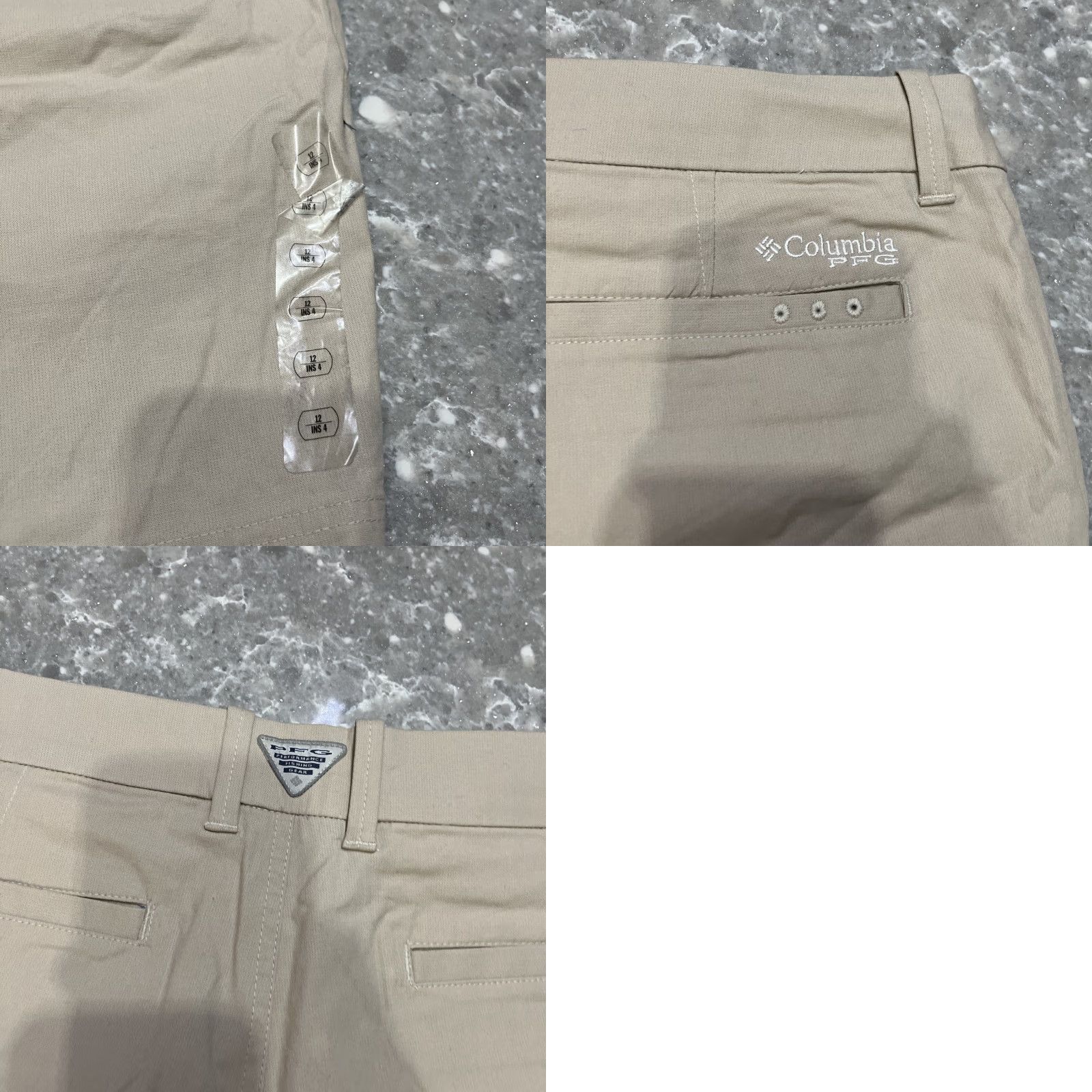 Vintage Columbia Shorts Womens Size 12 Tan Hiking Stretch Bonehead Size 34" / US 12 / IT 48 - 8 Thumbnail