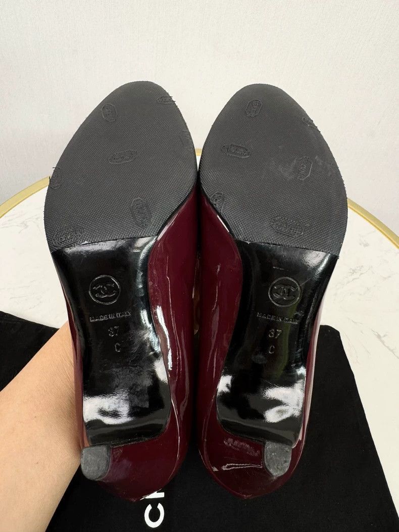 Chanel Chanel Patent Leather Flats Size 37 -2505 Size US 6.5 / IT 36.5 - 8 Thumbnail