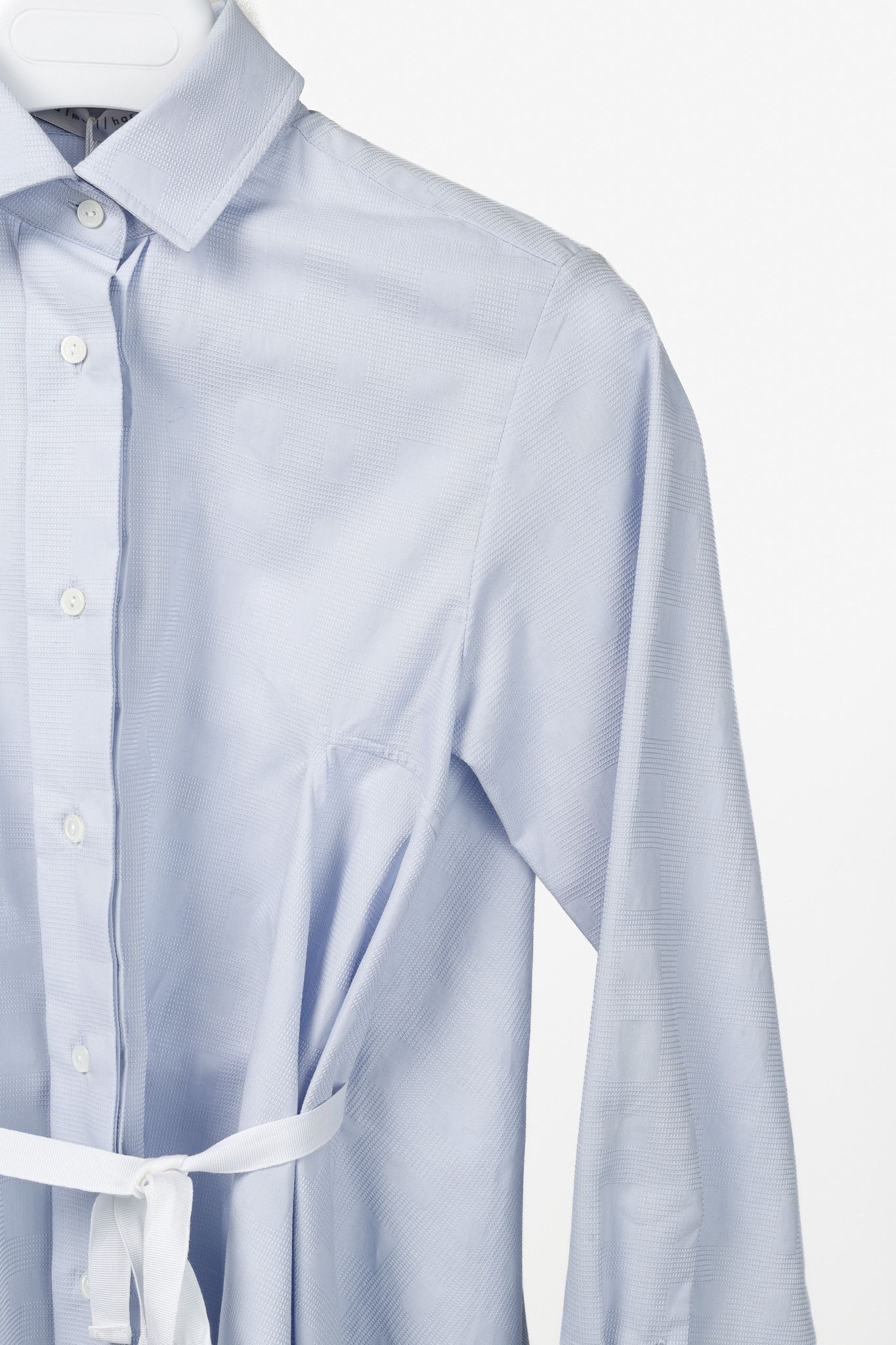 Other Palmer//Harding Pointed Piqué Draped-Back Button-Up Shirt Size S / US 4 / IT 40 - 4 Thumbnail