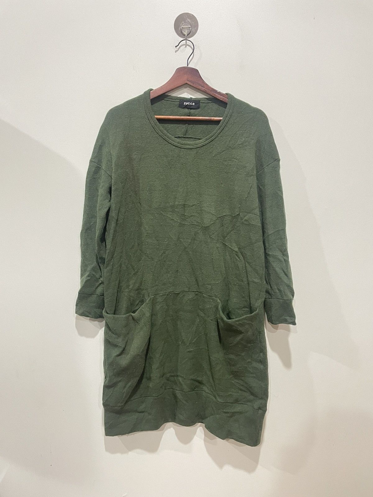 Designer × Vintage × Zucca Zucca Green Dress Size M / US 6-8 / IT 42-44 - 1 Thumbnail