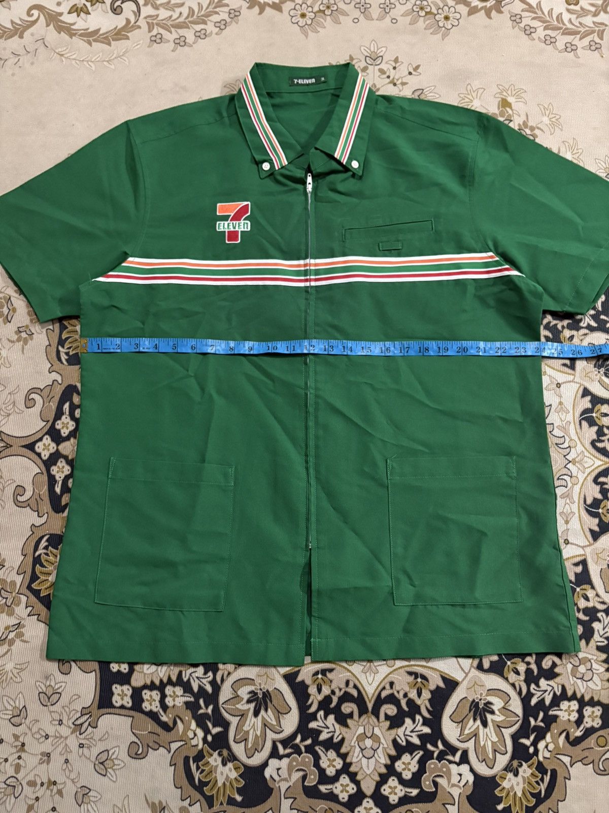 Vintage 7-ELEVEN Button Up Style Size US XL / EU 56 / 4 - 10 Thumbnail