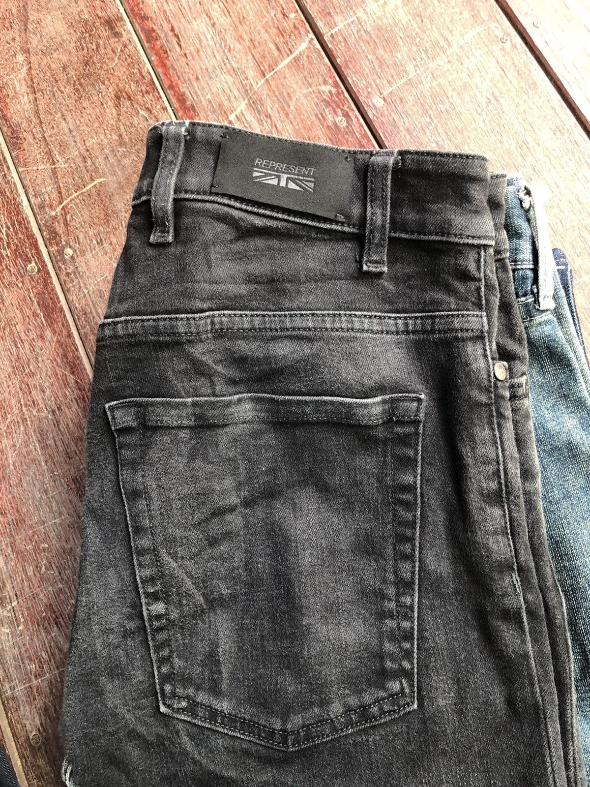 image of Represent Clo Jeans Skinny Slim Black, Men's (Size 30)