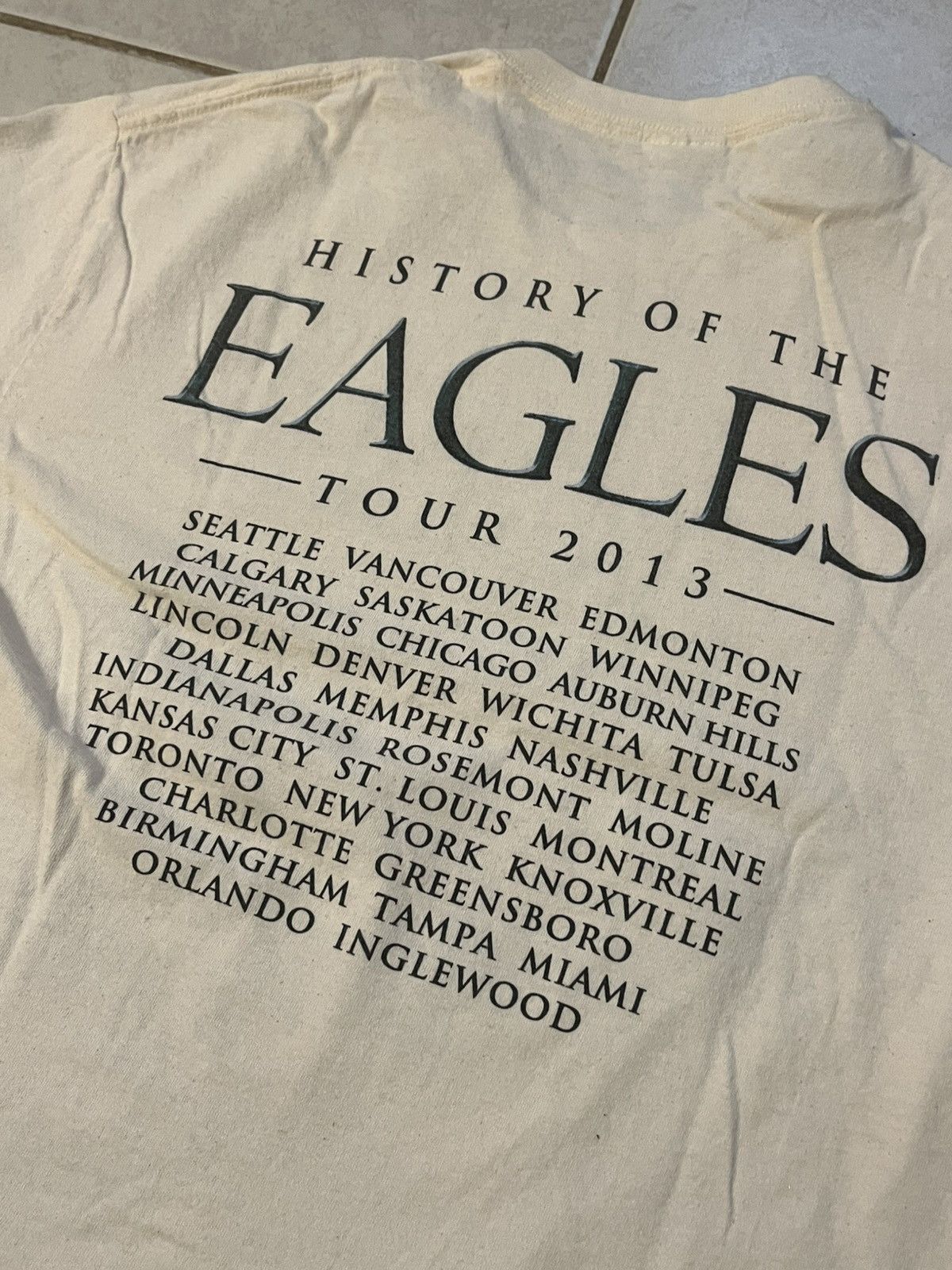 Vintage EAGLES TOUR TEE Size US M / EU 48-50 / 2 - 4 Thumbnail