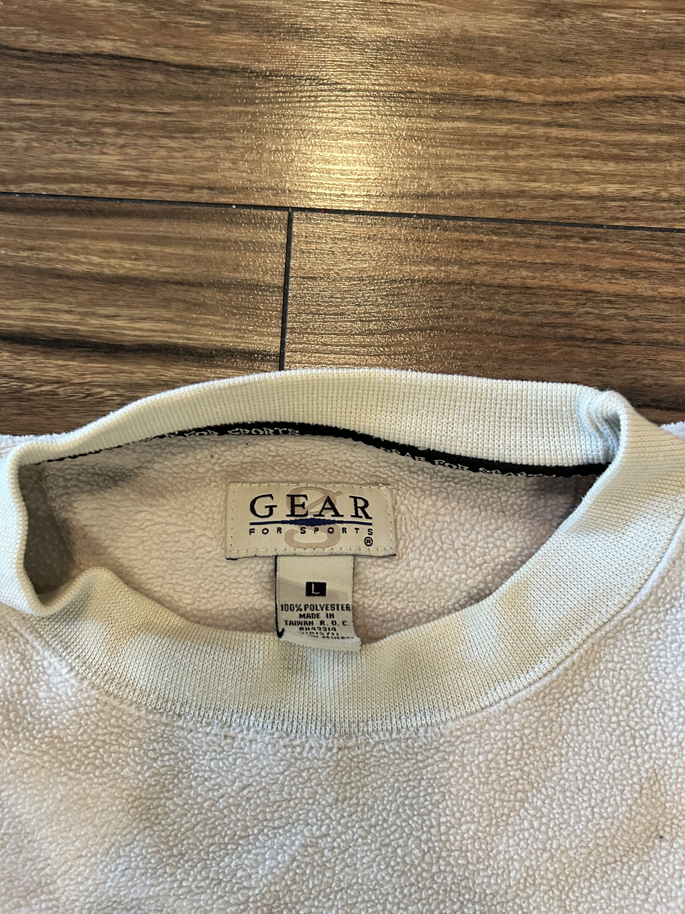 Gear for Sports Vintage Gear for Sports Creme Fleece Sweatshirt Size US L / EU 52-54 / 3 - 2 Thumbnail