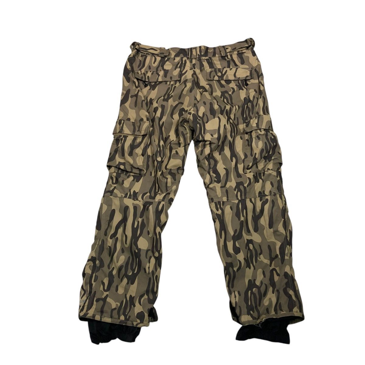 Japanese Brand 🔥VINTAGE CAMOUFLAGE SKI CARGO PANTS COLUMBIA MULTI POCKETS Size US 36 / EU 52 - 2 Thumbnail