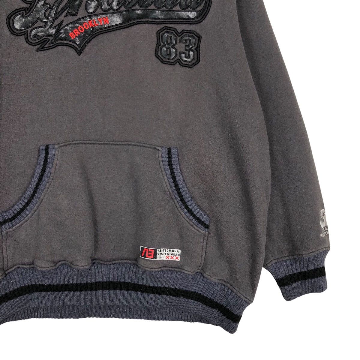 Japanese Brand AB tech Sport Hoodie Squadron Airforce Sweater Jacket Large Size US L / EU 52-54 / 3 - 4 Thumbnail