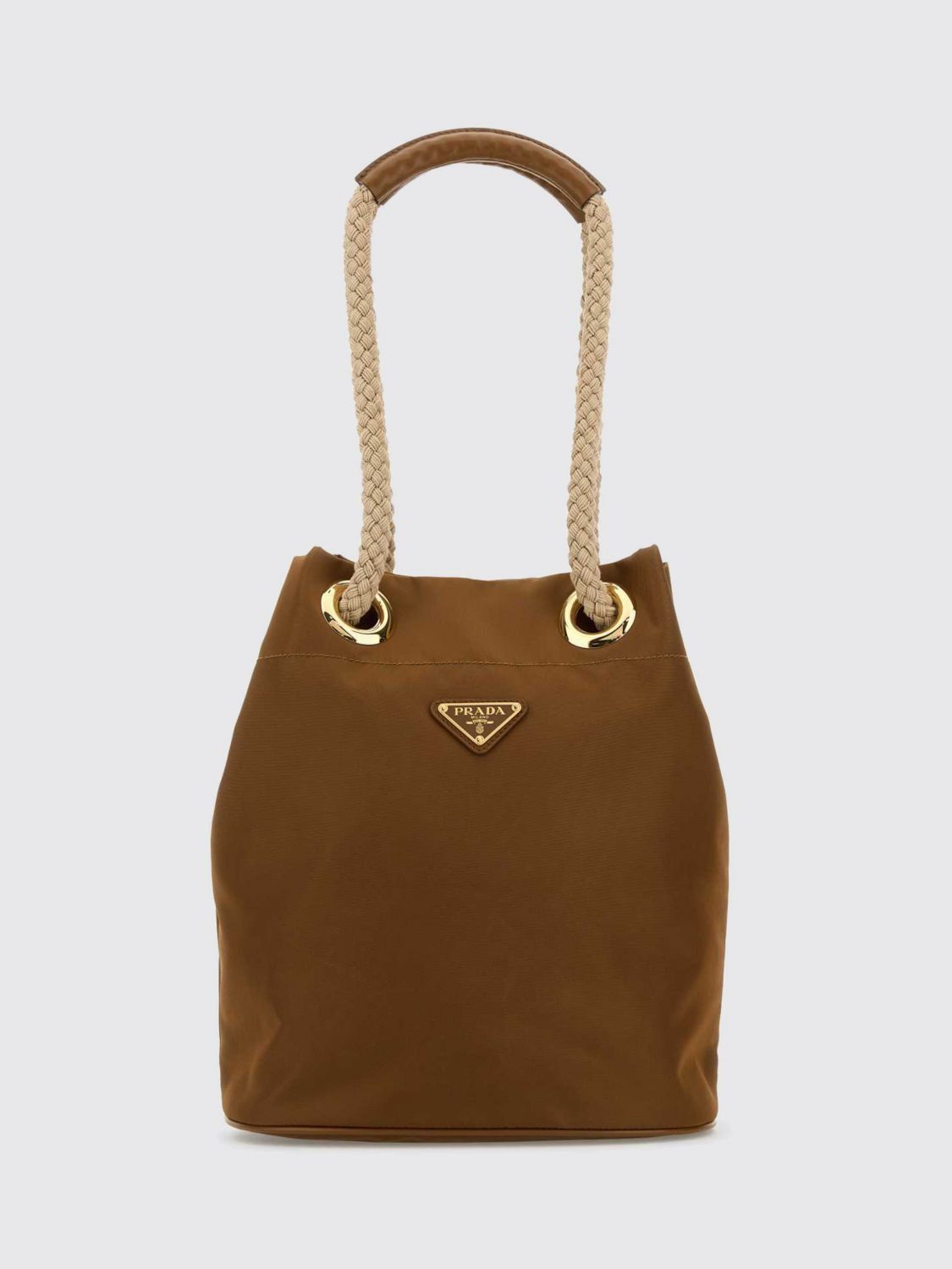 Prada Prada Shoulder Bag Woman Brown Size ONE SIZE - 1 Preview