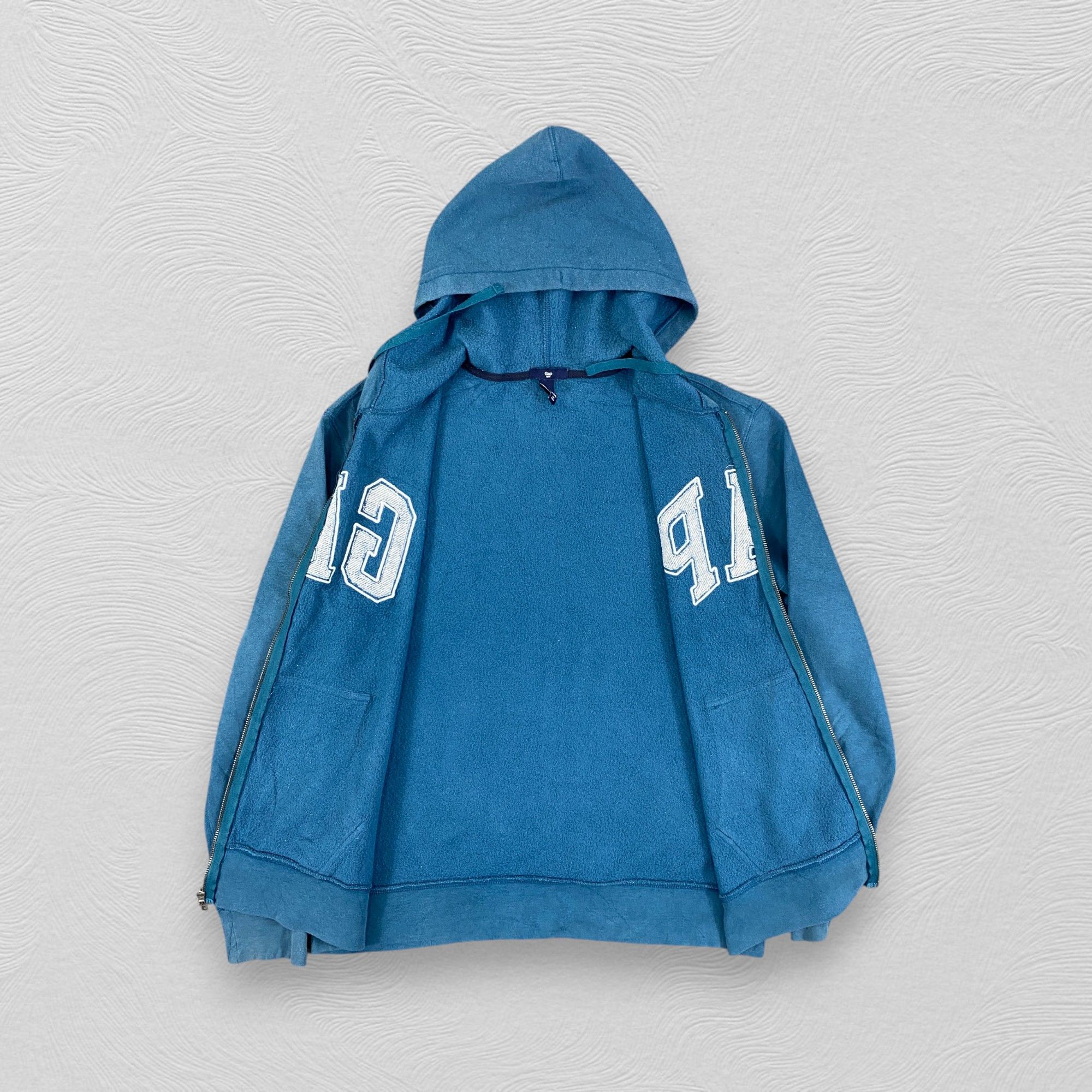 Gap Vintage GAP Big Logo Zipper Hoodie -SW092 Size US S / EU 44-46 / 1 - 3 Thumbnail