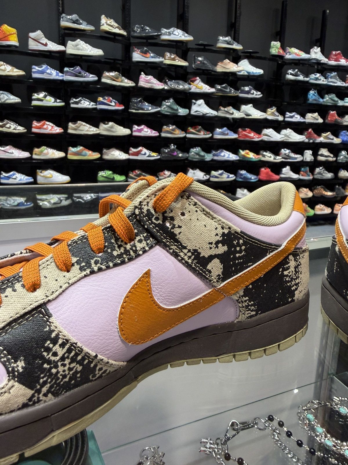 Nike Size 12 - Nike Dunk Low Retro Punk Digital Camo Size US 12 / EU 45 - 6 Thumbnail