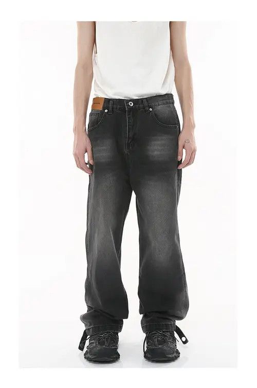 Other Vintage simple style distressed washed loose jeans Size US 32 / EU 48 - 7 Thumbnail