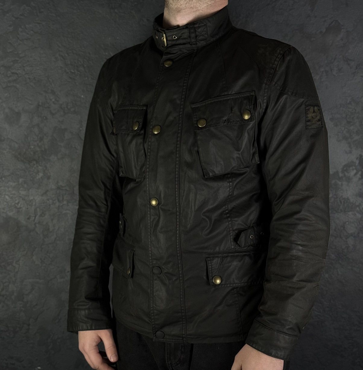 Belstaff Belstaff Crosby Motorcycle Waxed Vintage Jacket Men’s Size L Size US L / EU 52-54 / 3 - 1 Thumbnail