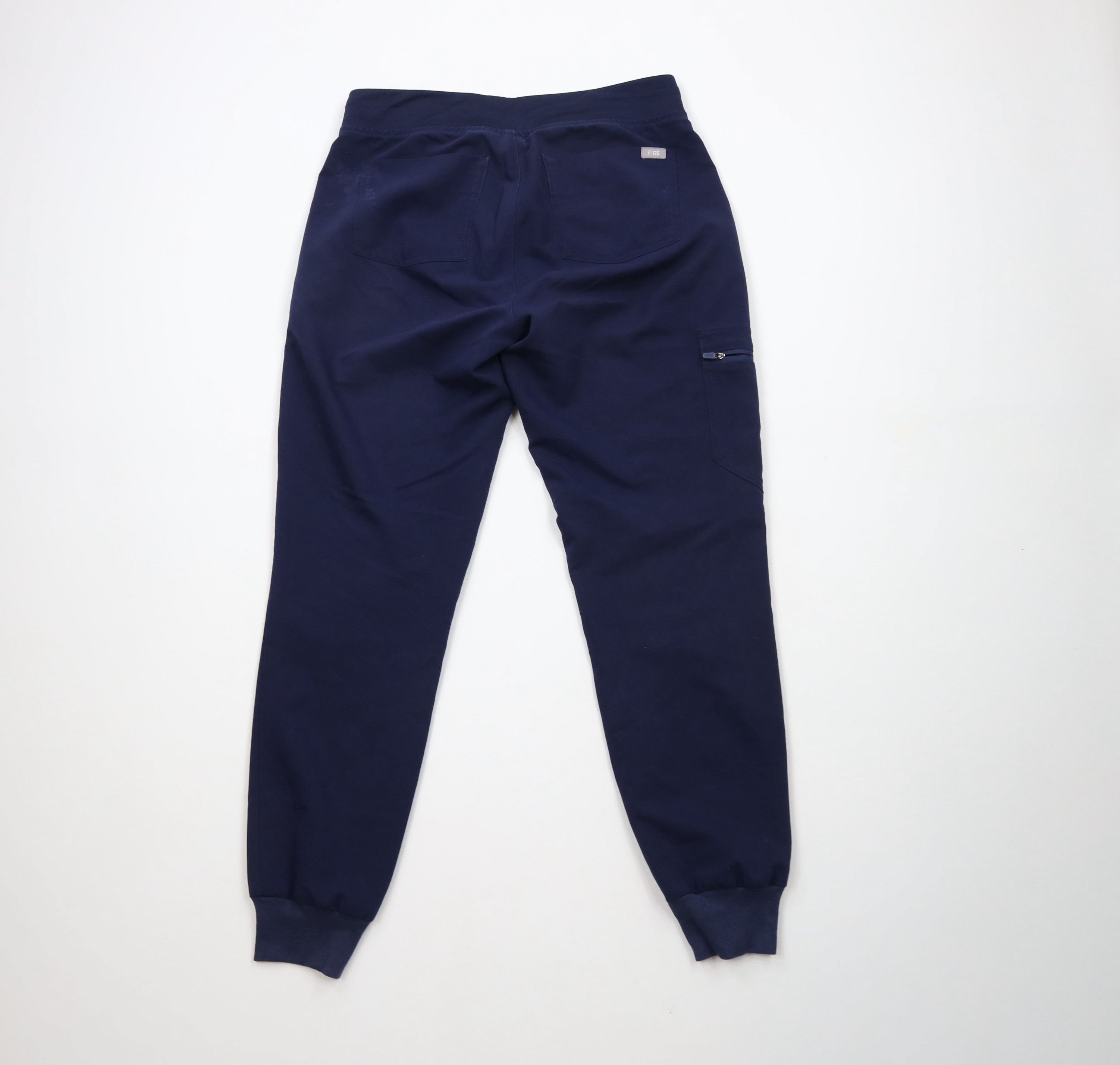 Vintage Figs Technical Collection Jogger Scrub Pants Navy Blue Size 29" - 8 Thumbnail