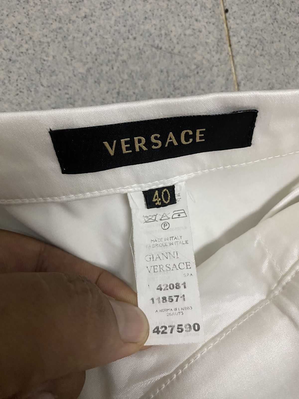 Versace Gianni Versace WideLeg Pants Size 30" / US 8 / IT 44 - 6 Thumbnail