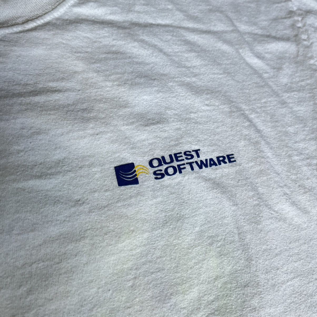 Microsoft Vintage 2000s Toad Dev Team Quest Software Computer Logo Tee Size US XL / EU 56 / 4 - 5 Thumbnail