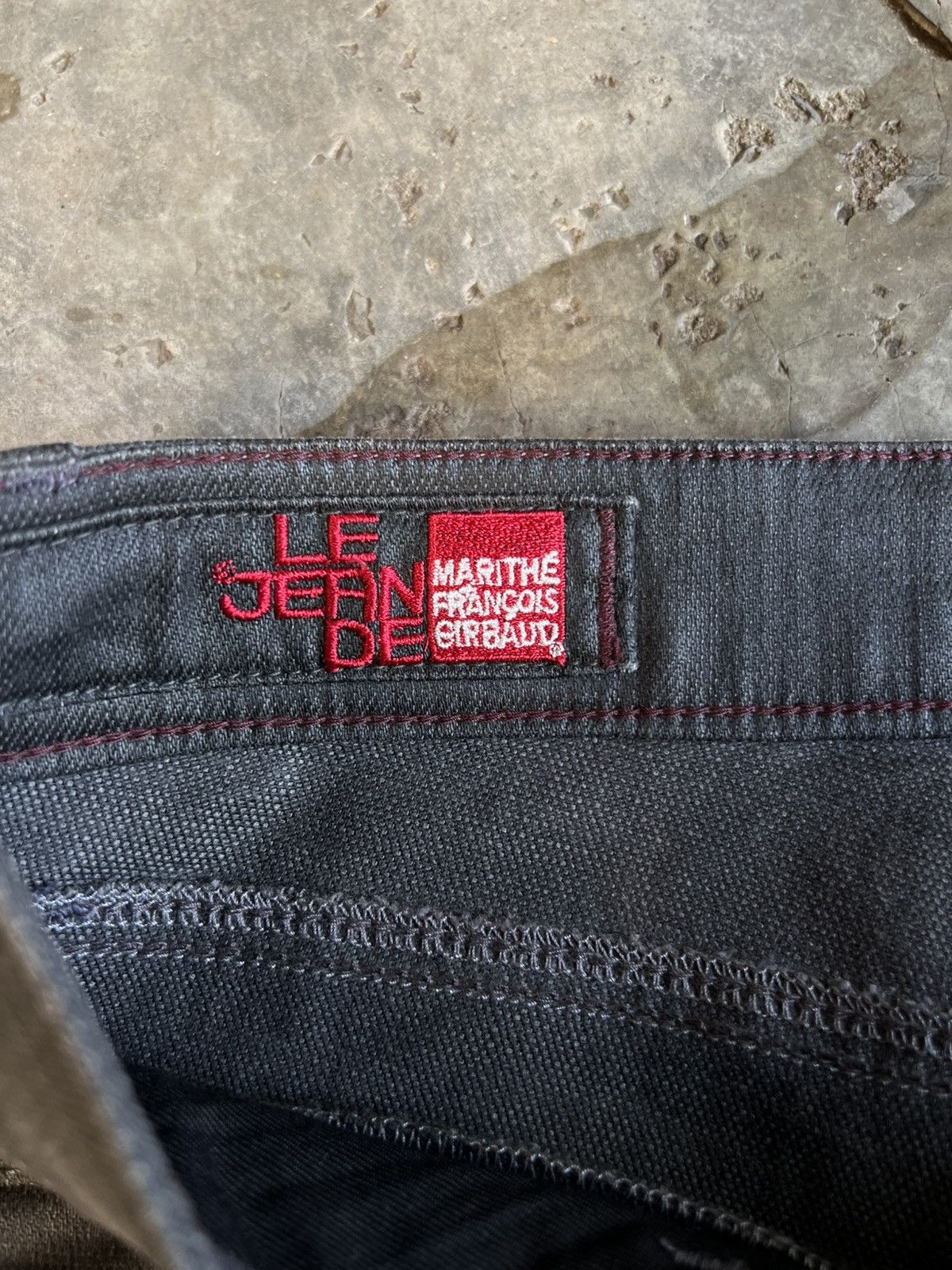 Marithe + Francois Girbaud Marithe Francois Girbaud Waxed Pants Size US 32 / EU 48 - 8 Thumbnail