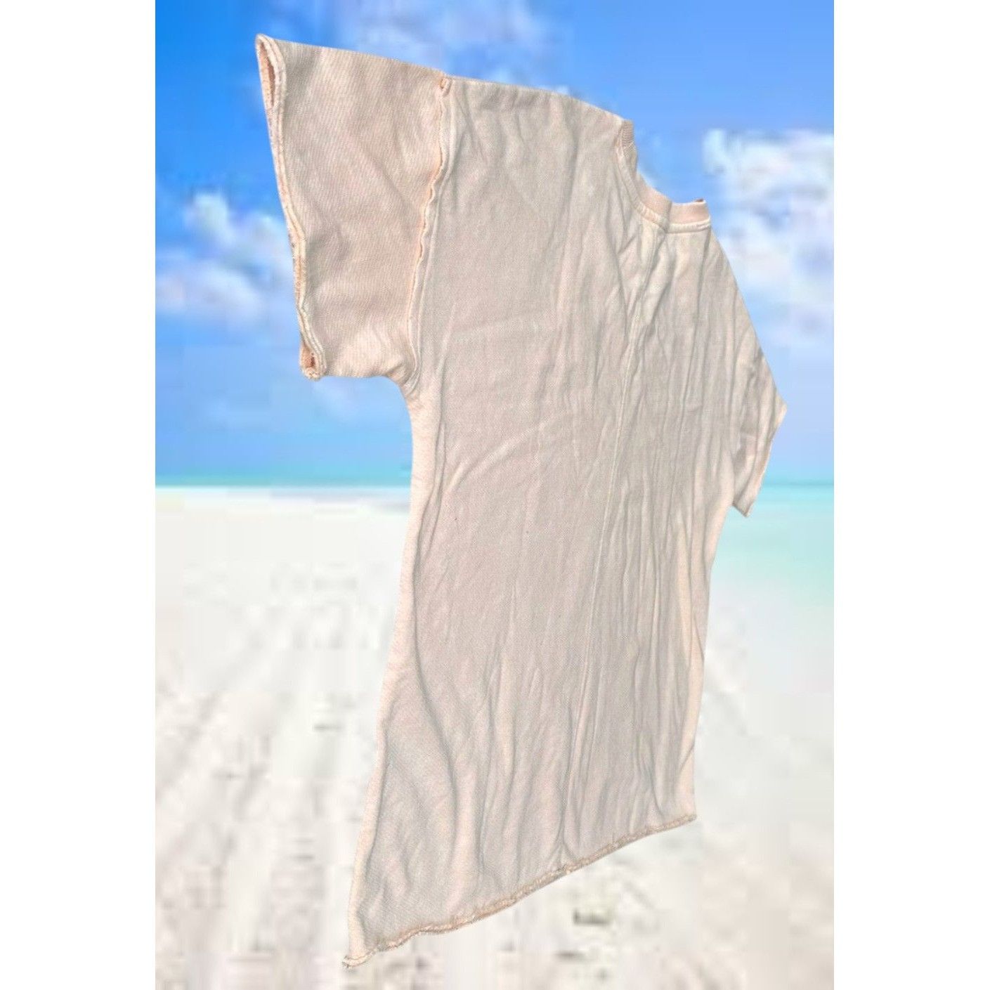 Other NWT Kinesis Rag Top Pullover Large Peach Cotton Casual Kanga Size L / US 10 / IT 46 - 6 Thumbnail