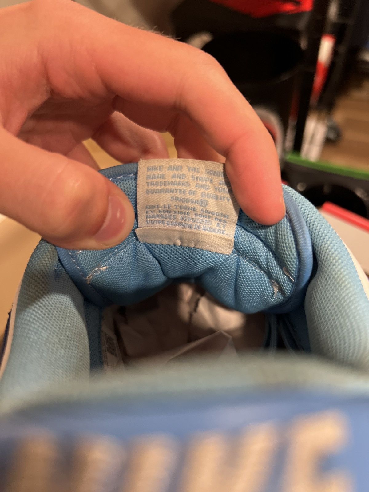 Nike Nike Dunk Low Retro UNC Size 13 DD1391 102 Size US 13 / EU 46 - 10 Thumbnail