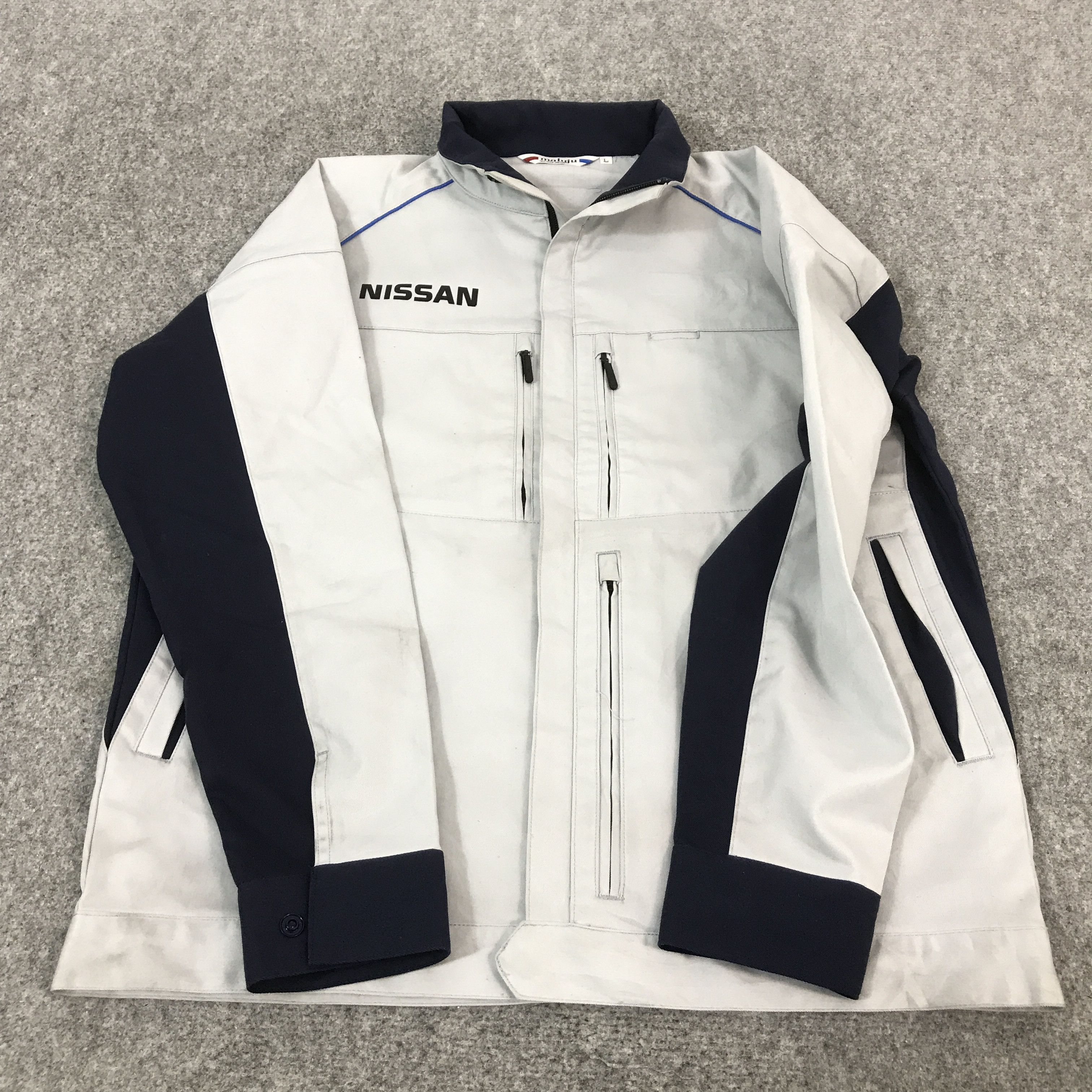 Japanese Brand NISSAN RACING CUSTOM JAPAN WORKWEAR JACKET Size US L / EU 52-54 / 3 - 8 Thumbnail